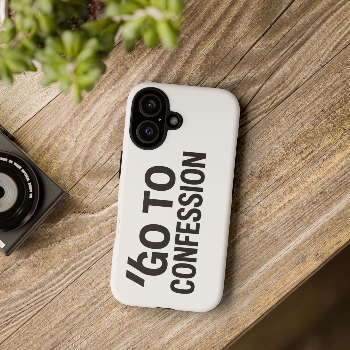 Go to Confession - iPhone Case