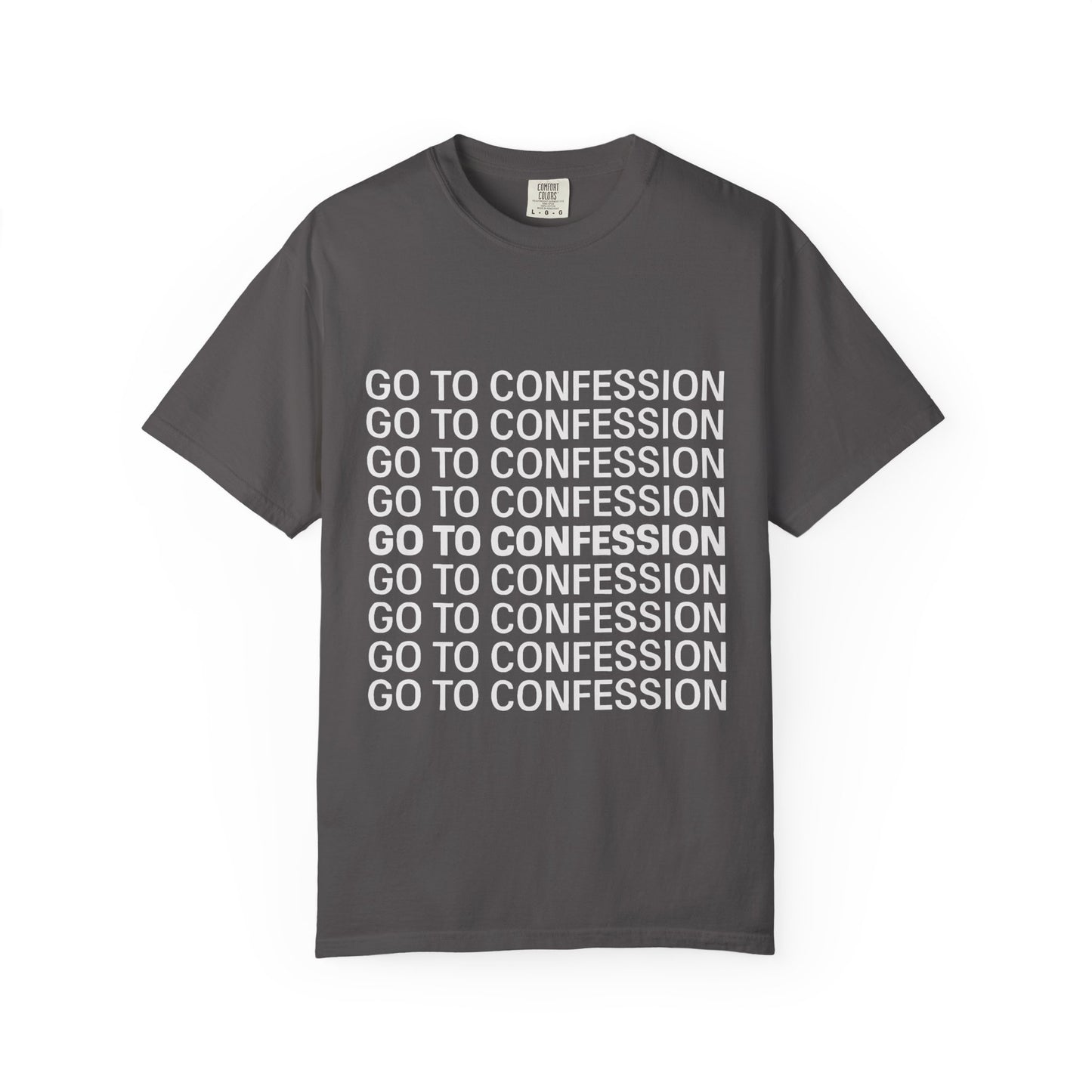 Go to Confession - Modern Tee