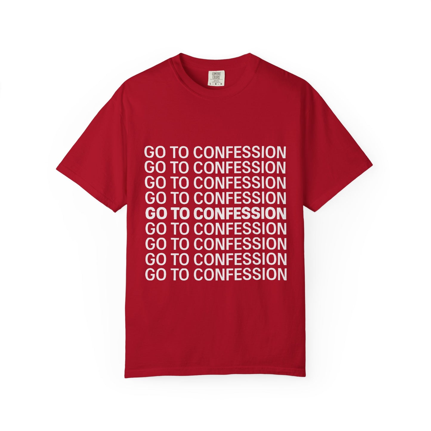 Go to Confession - Modern Tee